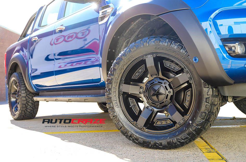 FORD RANGER ROCKSTAR XD 2 MATTE BLACK